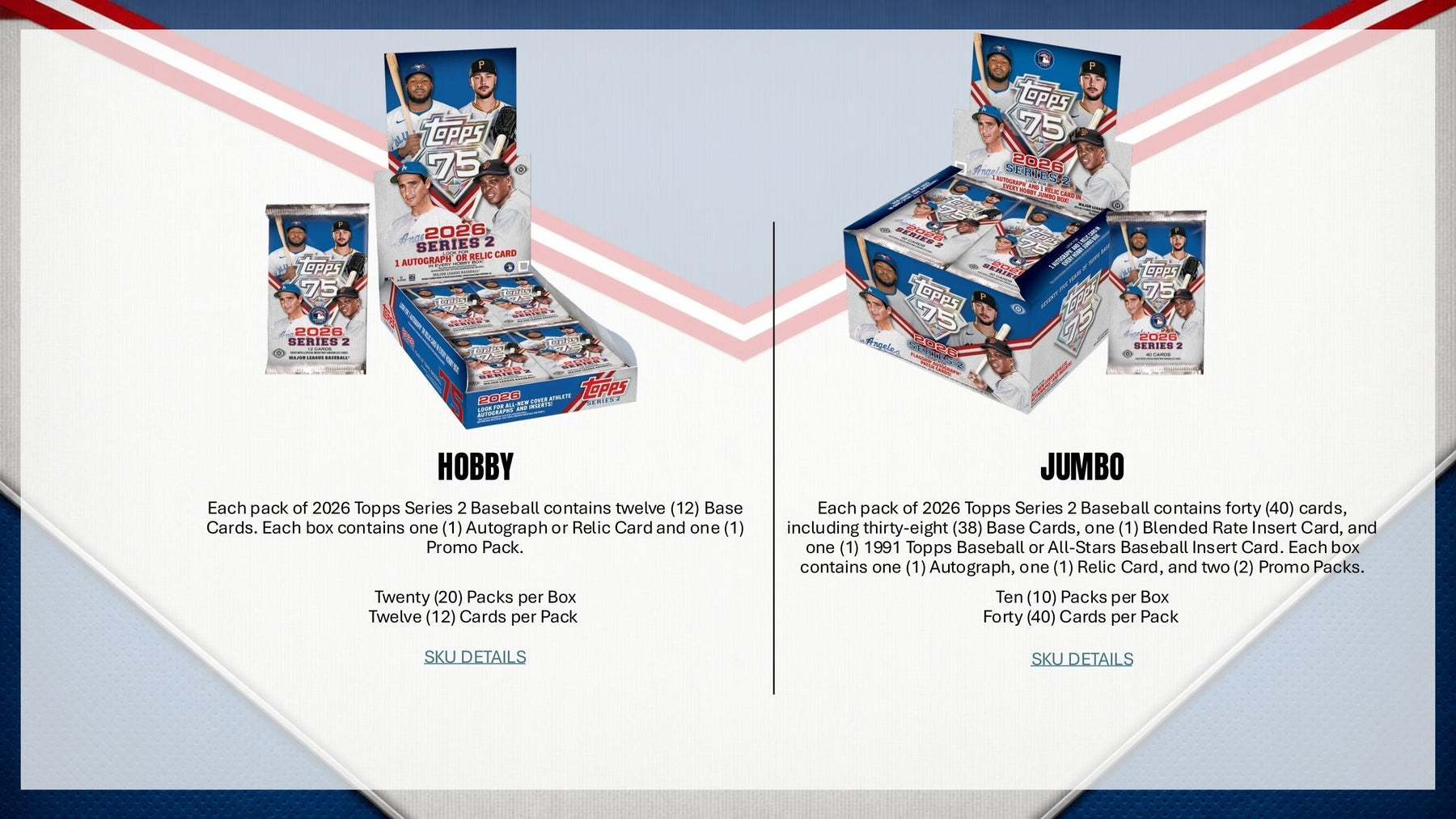 2026 Topps Series 2 Baseball Jumbo Box