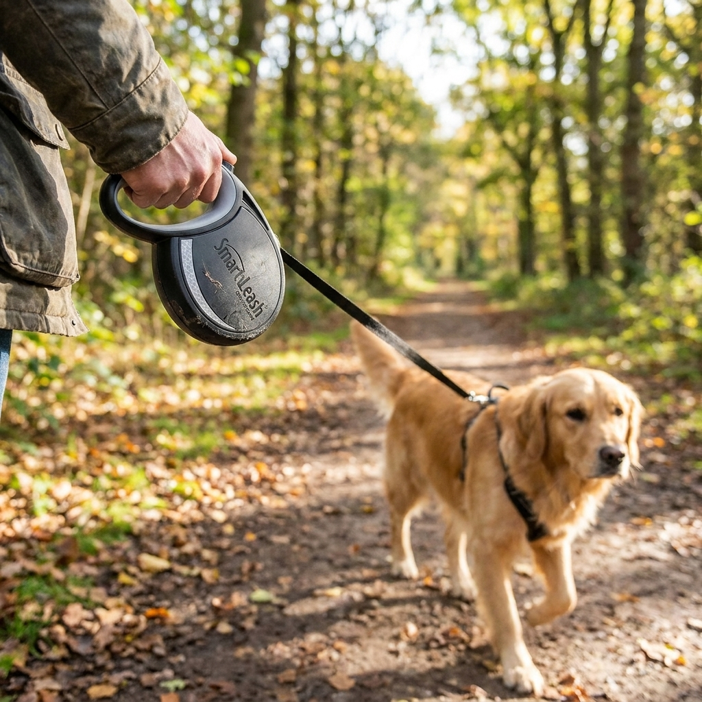 Retractable Dog Leash 15FT Prismra