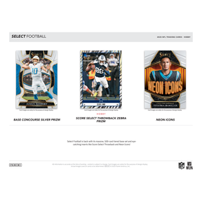 2025 Panini Select Football Hobby 12 Box Case