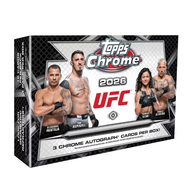 2026 Topps Chrome UFC Delight 8 Box Case