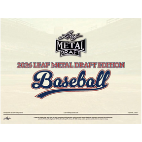2026 Leaf Metal Draft Baseball Hobby Box
